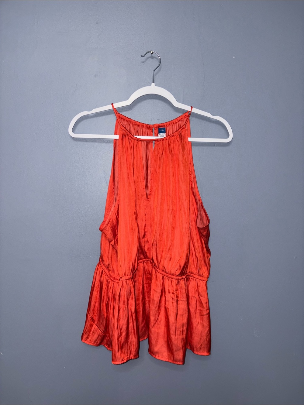 Old Navy • Red Keyhole TankTop